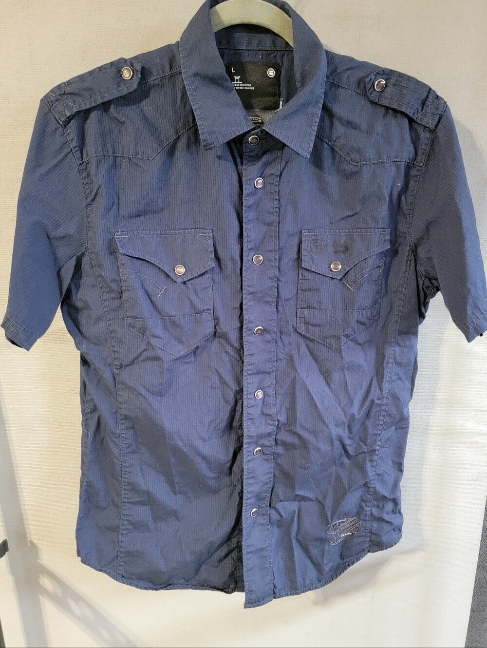 G-Star Button Up Shortsleeve
